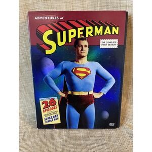 Adventures of Superman The‎ Complete First Season DVD, 26 Episodes, Bonus